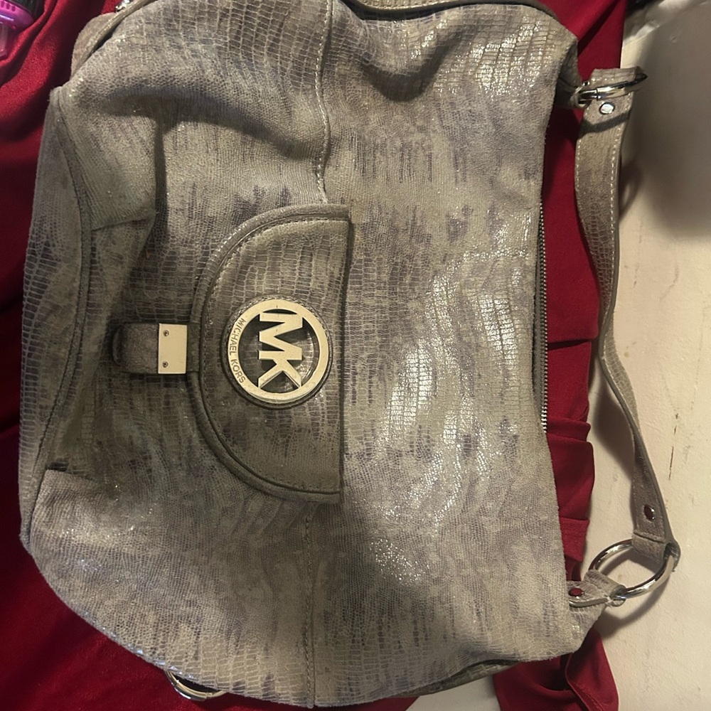Michael Kors Beige Logo Handbag